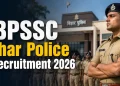BPSSC Bihar Police SI Recruitment 2026