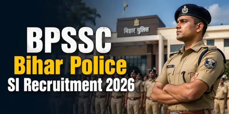 BPSSC Bihar Police SI Recruitment 2026