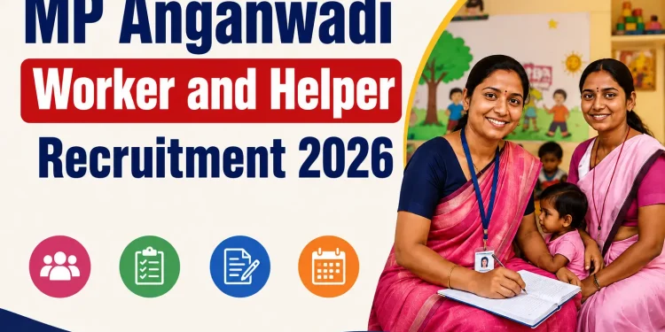 MP Anganwadi Worker and Helper Recruitment